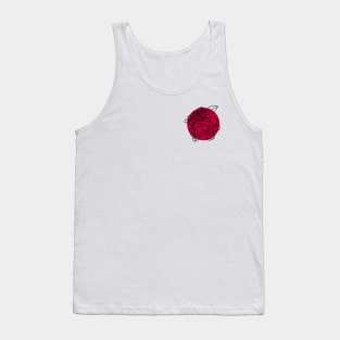 Game Knight Toon Pocket - Black Outline w/ Rising Sun Tank Top